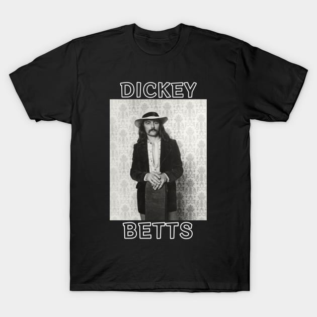 Dickey Betts T-Shirt by PlokadStories